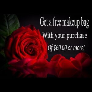 Free makeup bag